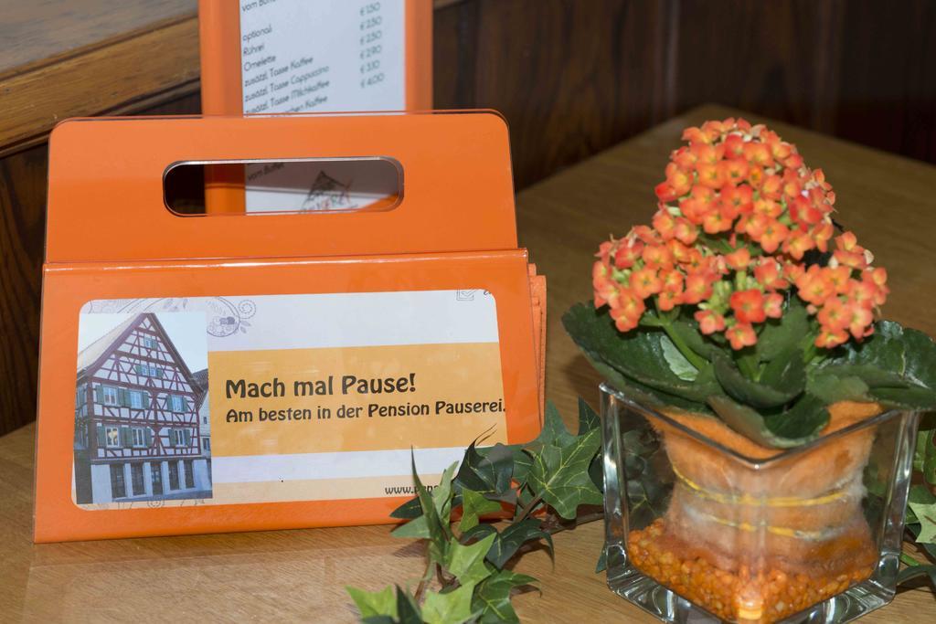 Pension Pauserei Oedheim Kültér fotó